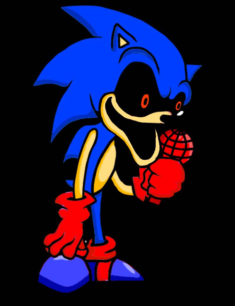 A edited version of the fnf sonic.exe sprite by pepperthecoolartist on ...