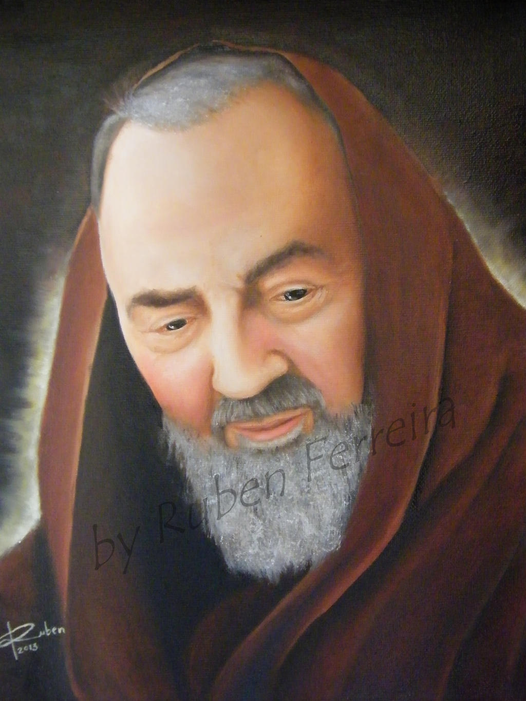 Father Pinon Saint Father Pio of Pietrelcina by FiatLux1987 on DeviantArt