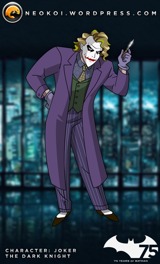 Joker - The Dark Knight (Commission) by Neokoi on DeviantArt Joker - The Dark Knight (Commission) by Neokoi on DeviantArt