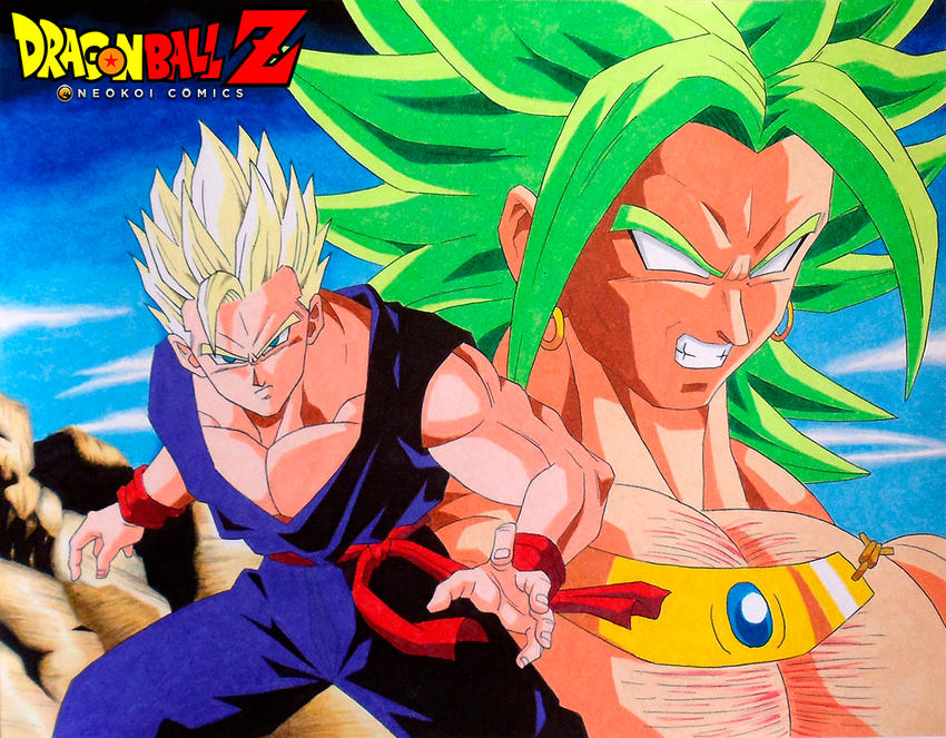 Gohan vs Broly by Neokoi on DeviantArt
