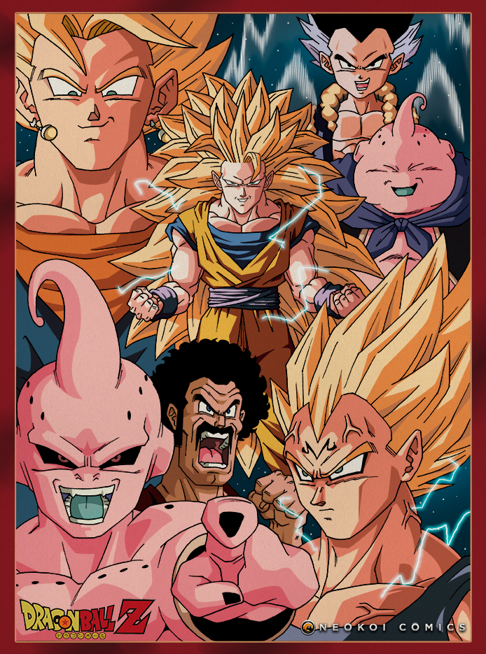 Dragon Ball Z Majin Boo Saga Collection Cover by Guitar6God on DeviantArt