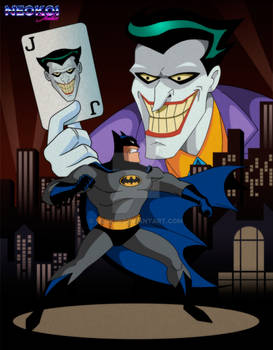 Batman vs. Joker BTAS Commission