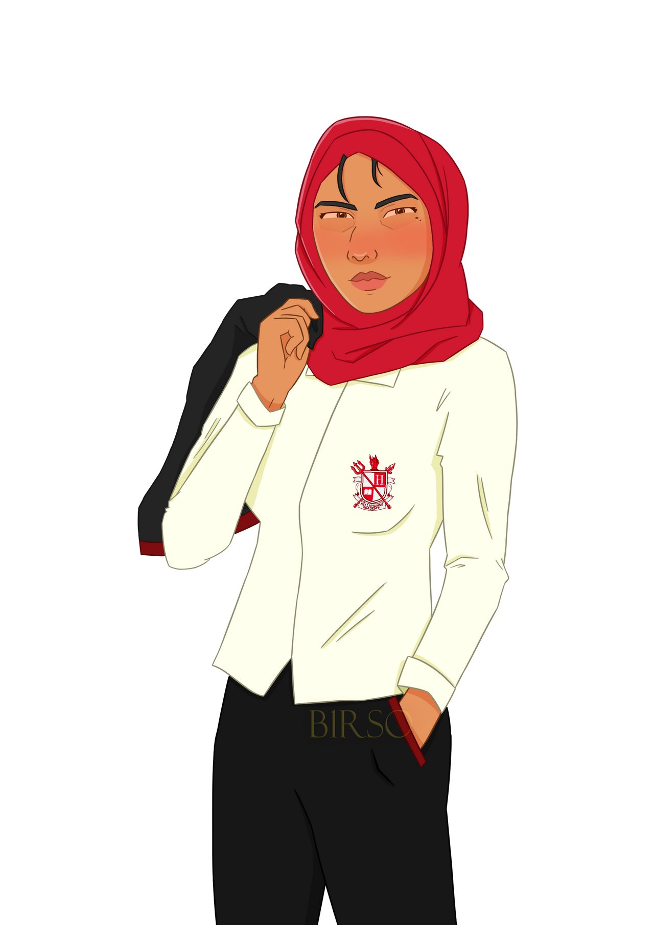 Hayat Rid Hayat Rashid, leader of the Radicals clique by b1rso on DeviantArt