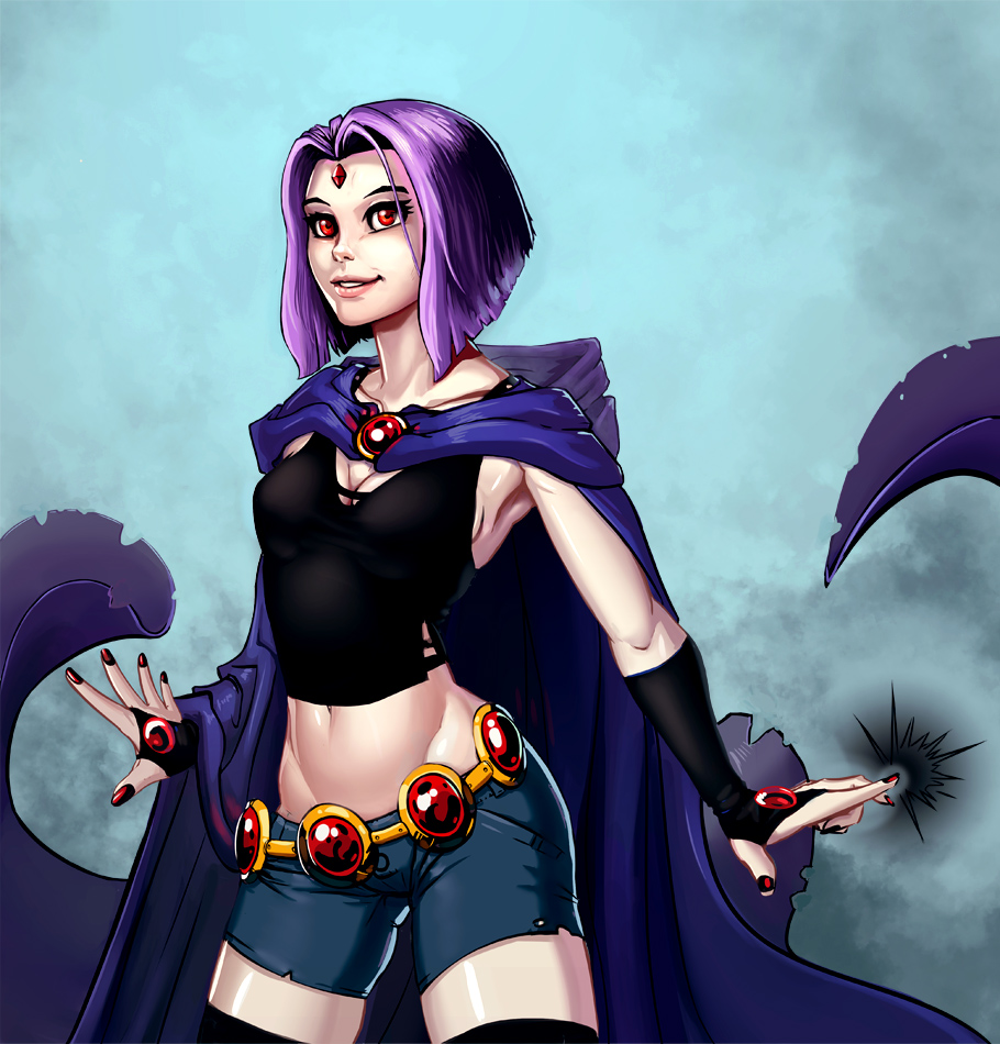 RAVENA (RAVEN)- TEEN TITANS by Konsennin on DeviantArt