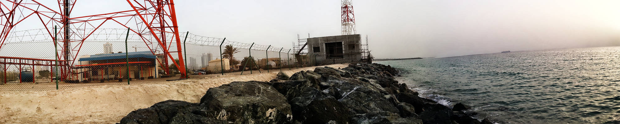 Al Khan Beach Panorama