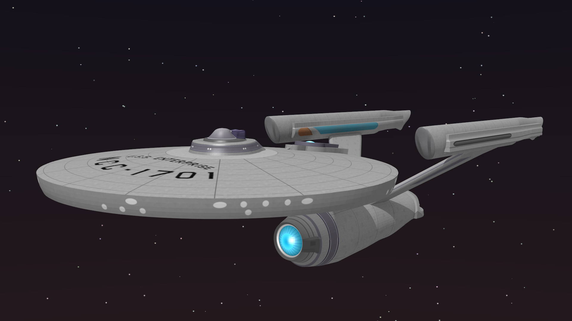 USS Enterprise NCC 1701 - 1