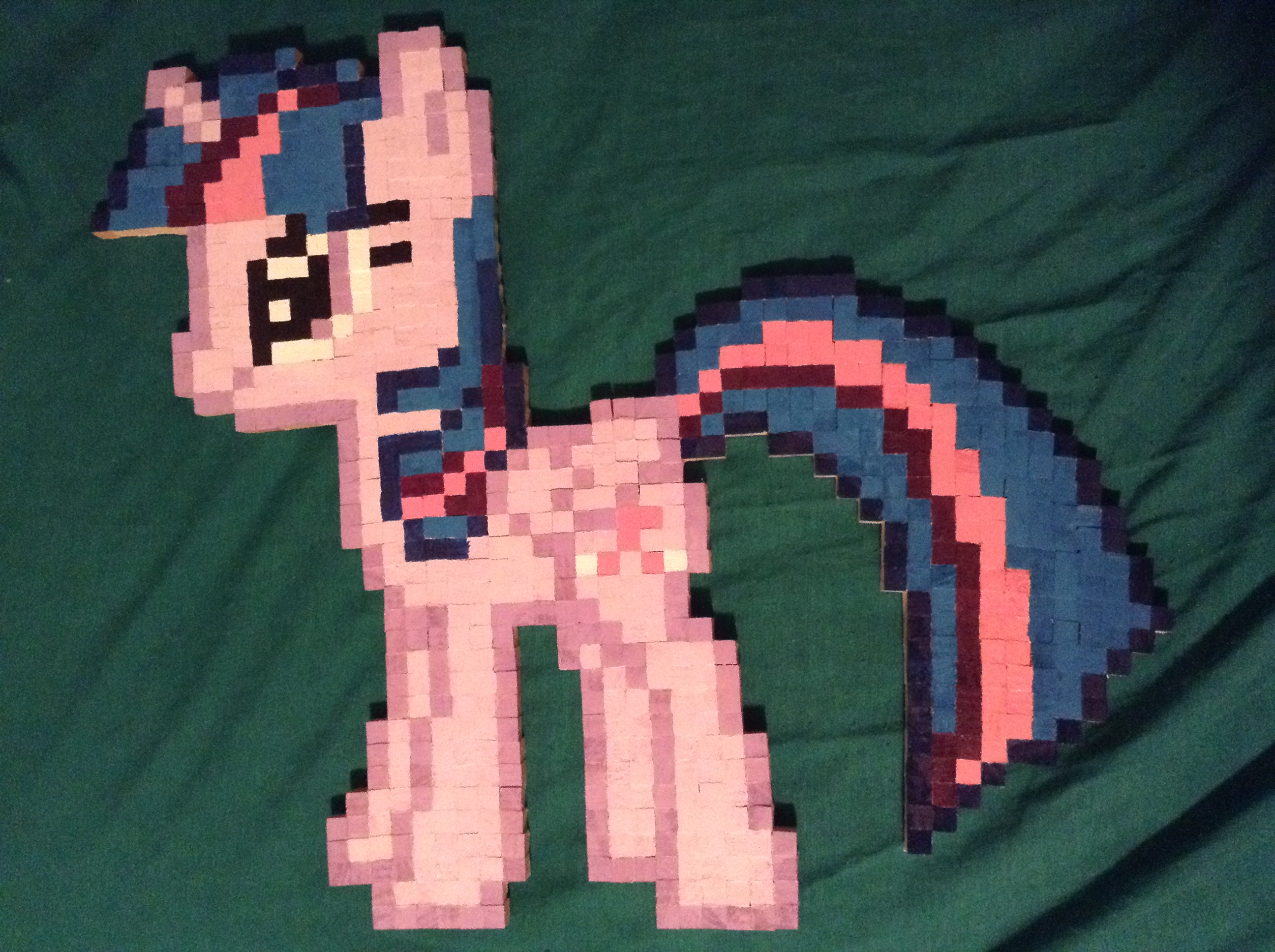 Wood Pixel twilight (For Sale!)