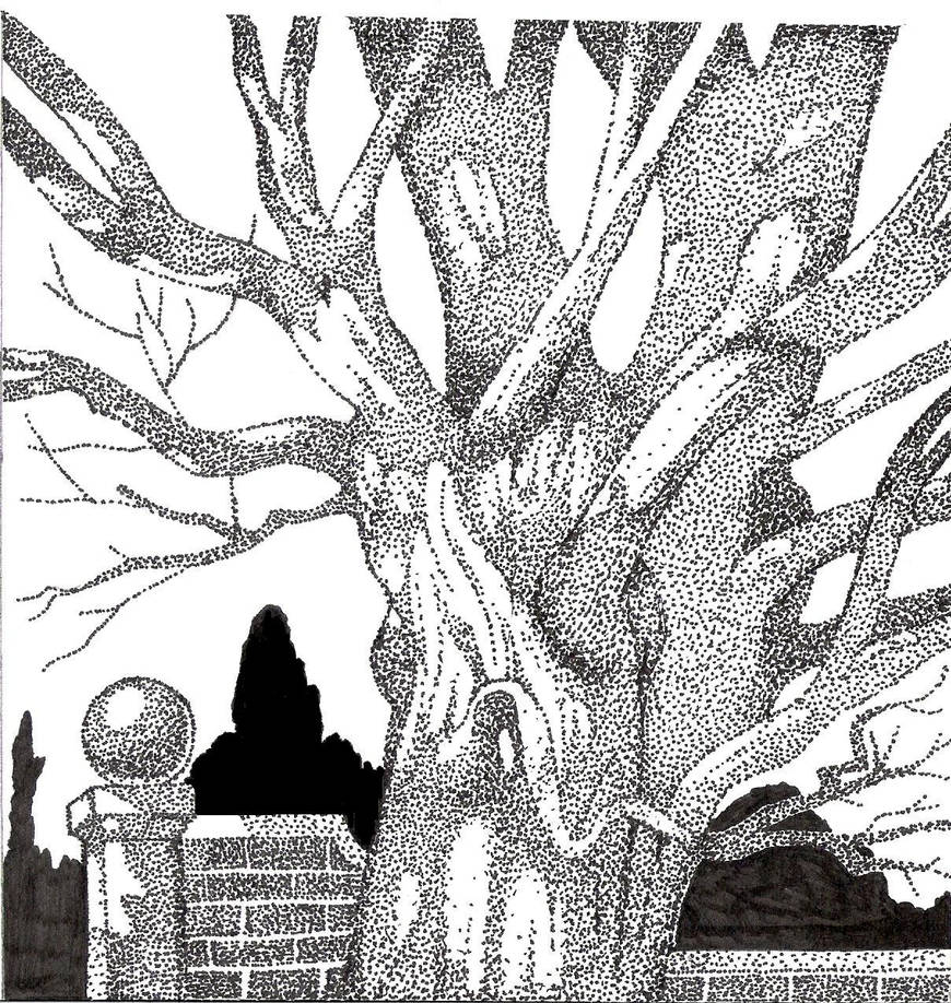 Stipple Tree By IIMichaelBII On DeviantArt