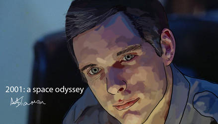 Rotoscope test of 2001: a Space Odyssey