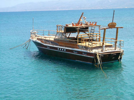 A boat in Crete