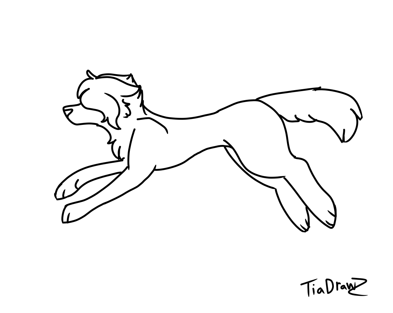 Wolf Running | Animation Gif by TiaDrawZ on DeviantArt Wolf Running | Animation Gif by TiaDrawZ on DeviantArt