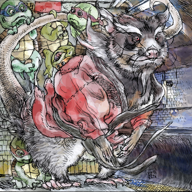Master Splinter Human Rise Master Splinter by EnricoManiago on DeviantArt