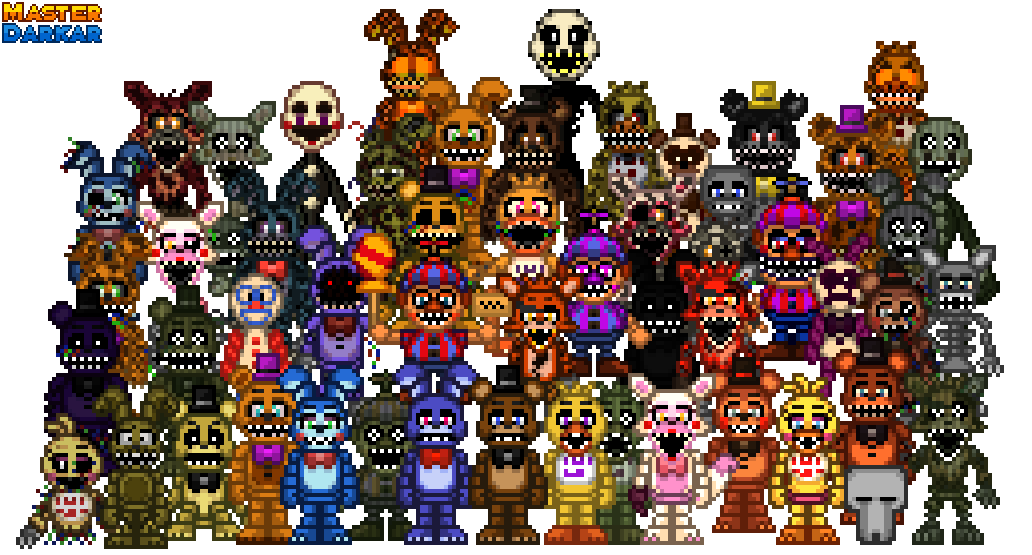 FNaF 3 Minigame Characters #3 by Mariorainbow6 on DeviantArt