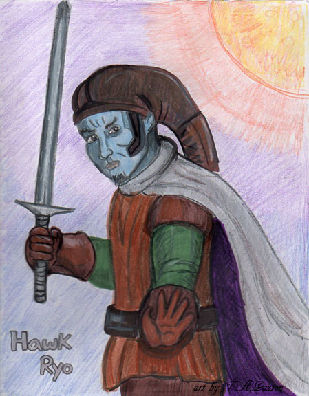 Hawk Ryo from Dawn of the Jedi comics by WildHorseFantasy on DeviantArt
