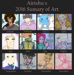 Airishu's Sumary of Art 2016