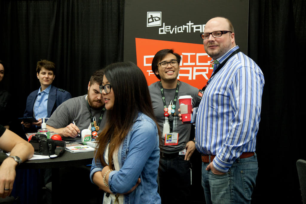 $mccann and our SketchBook Pro friends (Comic-Con) by makepictures on ...