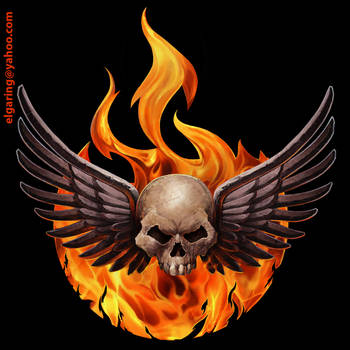 El Wings,Skull and Fire