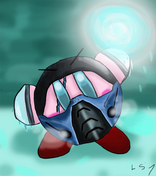 Kirby Sub-Zero - Mortal Kombat