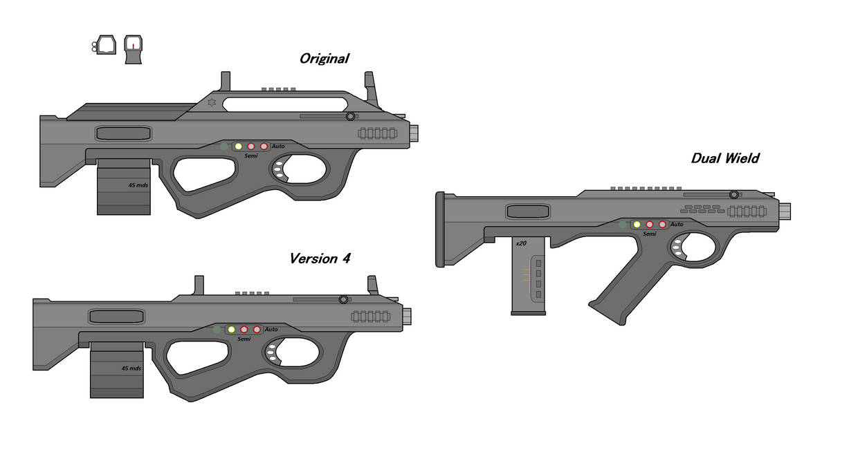 C30 carbine dual wield by Divinity-MarcusArts on DeviantArt