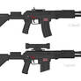 AK-24a2 and a3 chambered 5.56x45 and 7.62x45