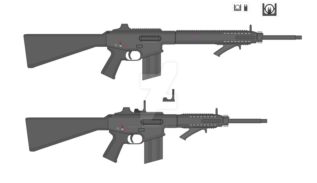 Enemy Defensive Rifle Scrap by Divinity-MarcusArts on DeviantArt