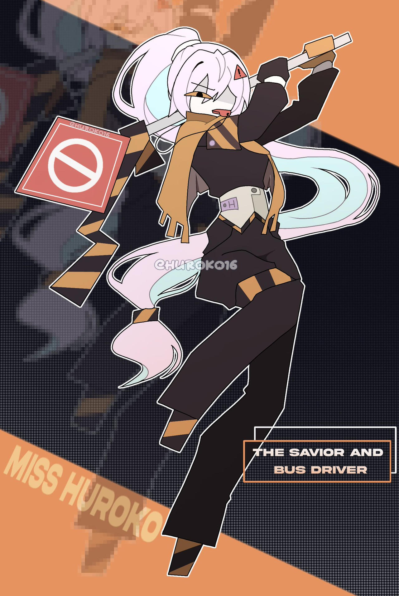 Miss huroko in danger AU?! Cr to the creator who by huroko6 on DeviantArt