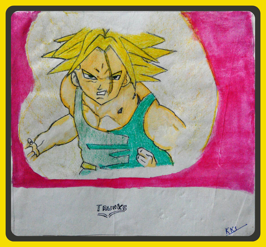 Trunks SS1 from Dragon Ball Z | Fan Art by subramaniankarthik05 on ...