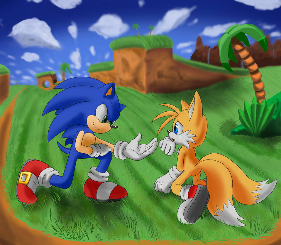 Sonic and Tails by DeadAndCringe on DeviantArt