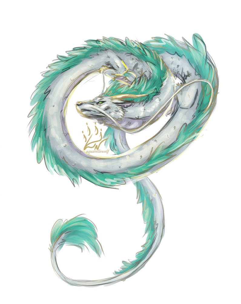 Haku by AquarelleWolf on DeviantArt