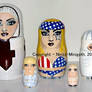 Lady Gaga Matryoshka-Full set