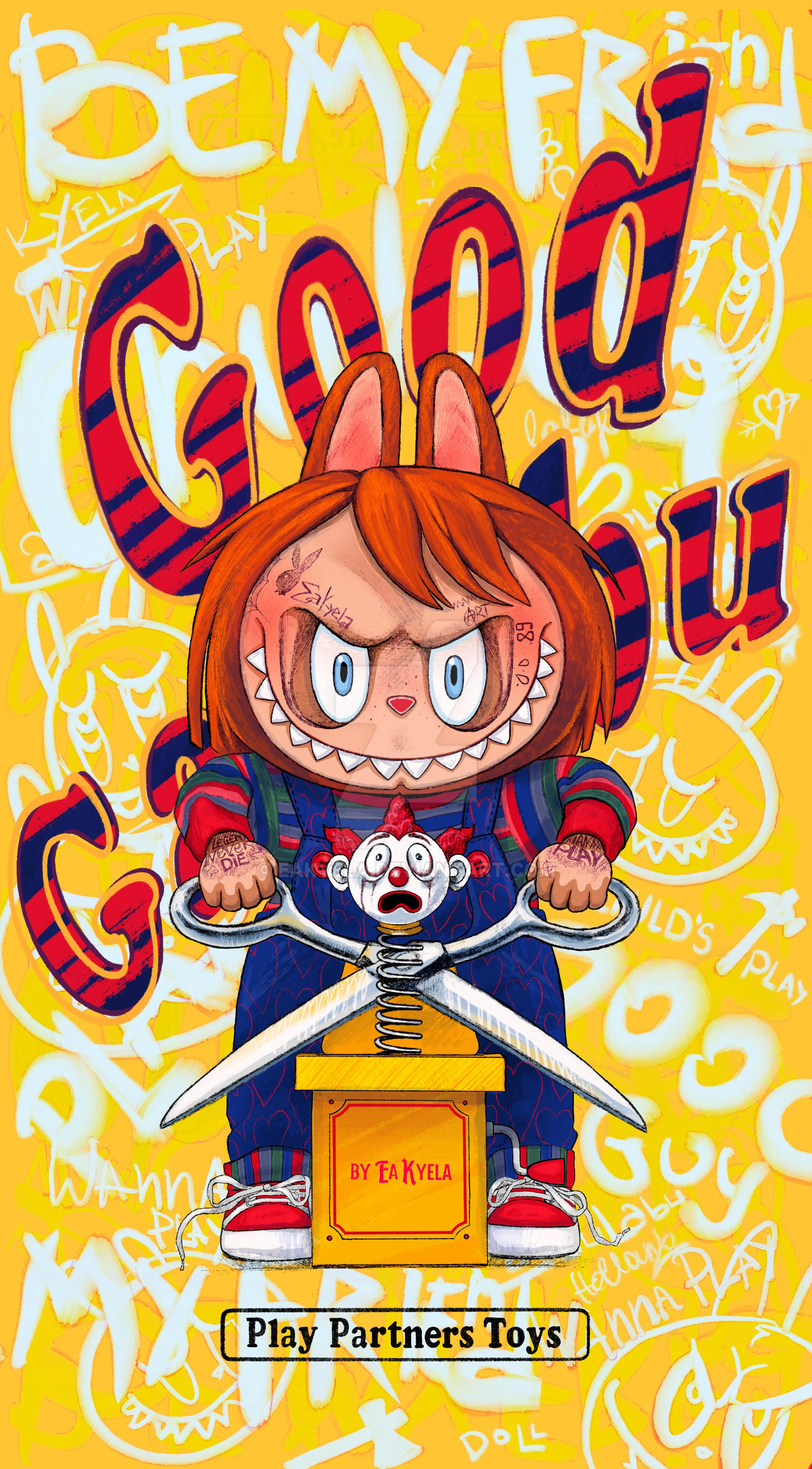Chucky X Labubu Fan Art By EaKyela On DeviantArt chucky-x-labubu-fan-art-by-eakyela-on-deviantart