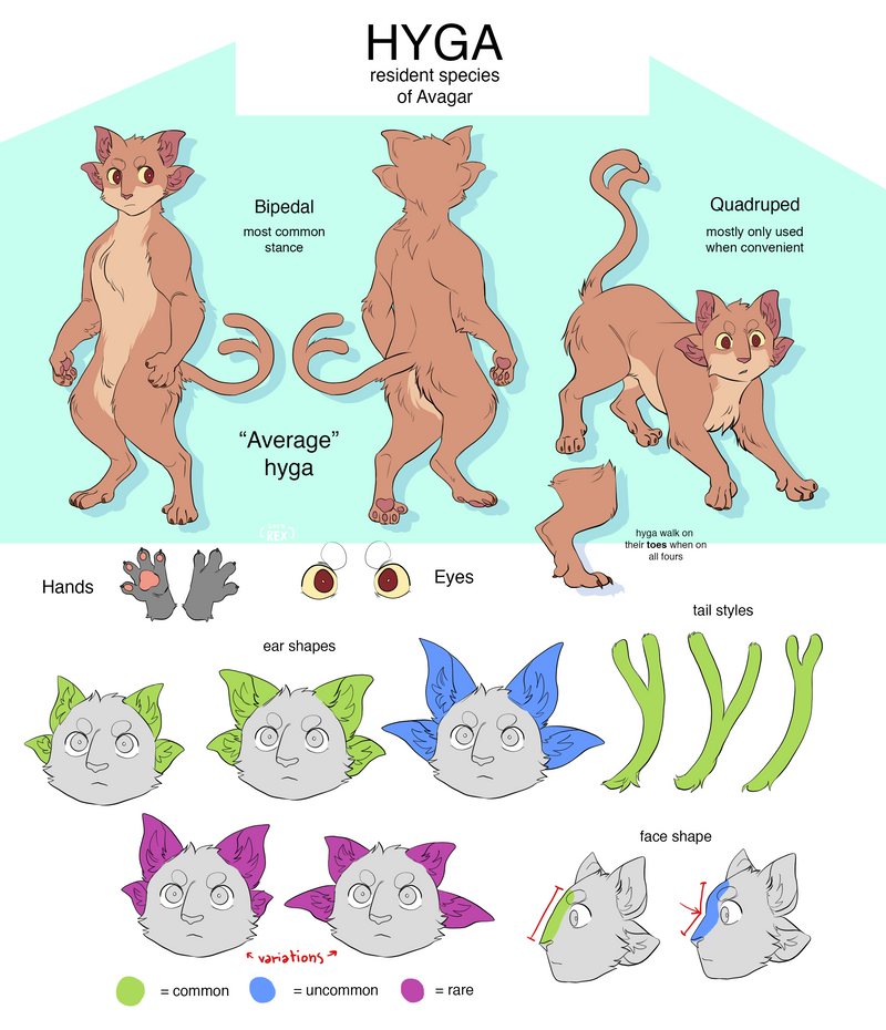 Kate Hyga HYGA : OPEN SPECIES by CrookedLynx on DeviantArt