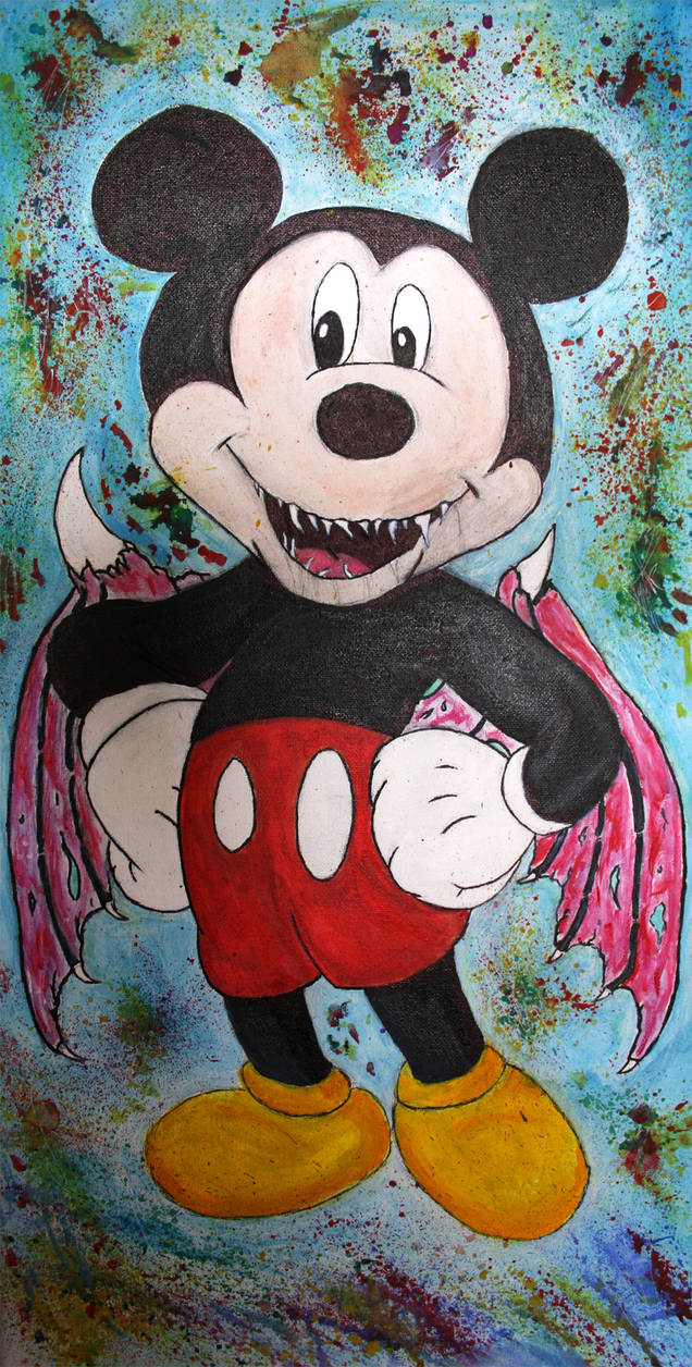 Evil Mickey Mouse by 666mephistopheles on DeviantArt