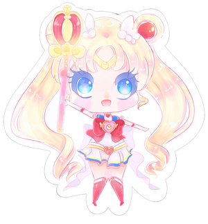 Chibi Super Sailor Moon by HotaruAyanami