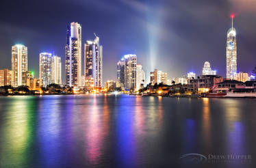 Surfers Paradise Christmas Eve