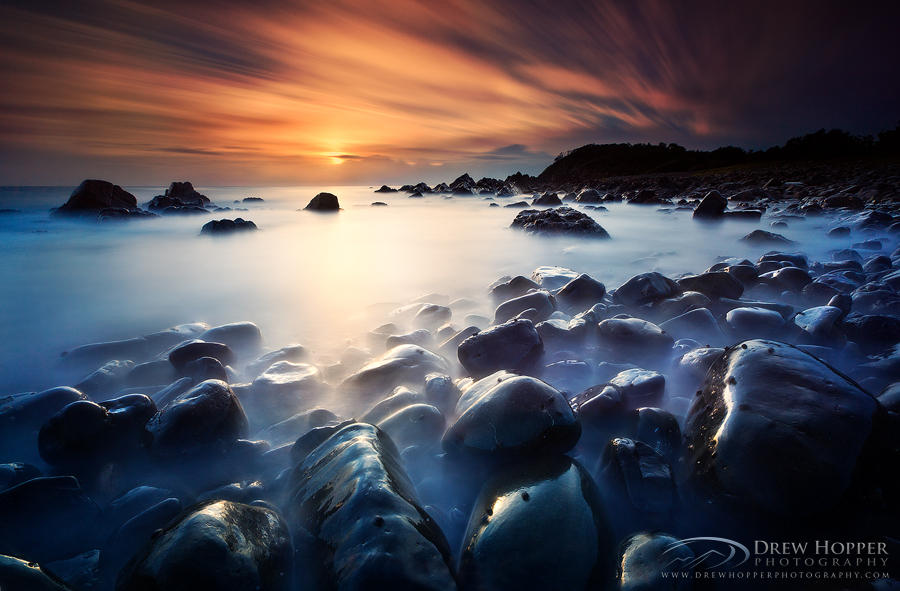 Pebbly Beach Sunrise by DrewHopper