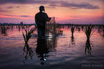 Dawn Fisherman by DrewHopper