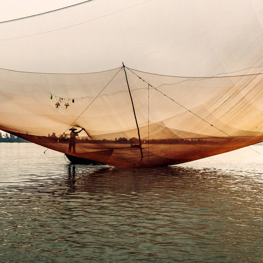 Net Fisherman by DrewHopper