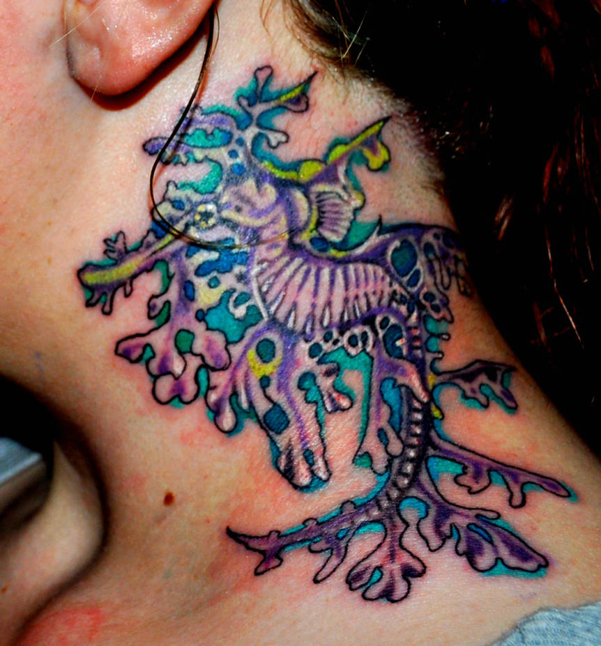 Leafy Sea Dragon Tattoo By Blackdarkness On Deviantart
