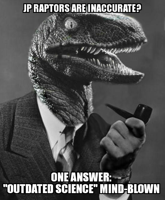 Yi Raptor Ye Raptor of knowledge by SpaceTaco101 on DeviantArt