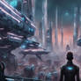 Sci Fi City Scalp