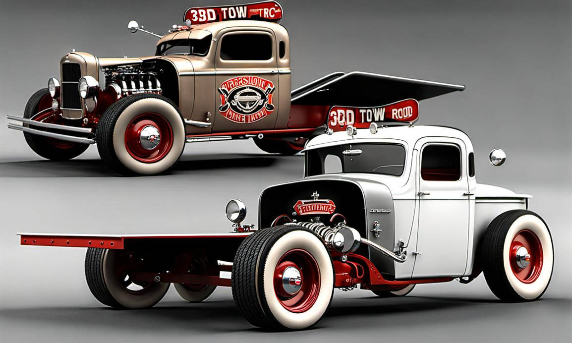 Rat Rod Tow Truck by Roadkill205 on DeviantArt