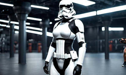 Monster Muscle Mass Female Stormtrooper