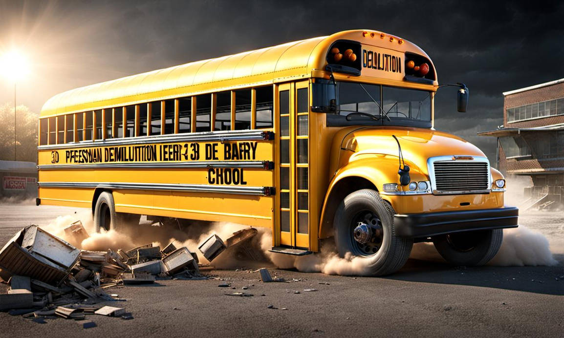 Demolition Derby School Bus by Roadkill205 on DeviantArt