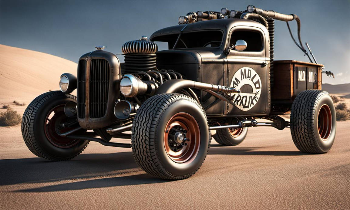 Mad Max Rat Rod truck by Roadkill205 on DeviantArt