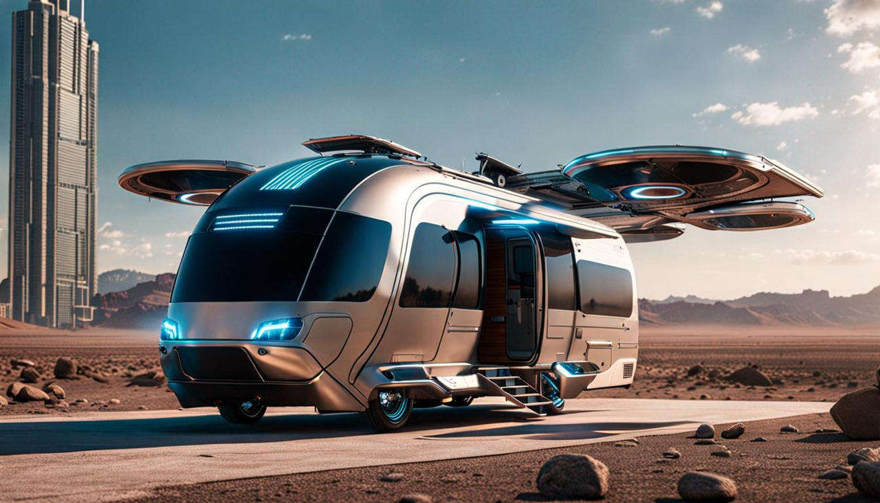 Cyberpunk Flying RV by Roadkill205 on DeviantArt