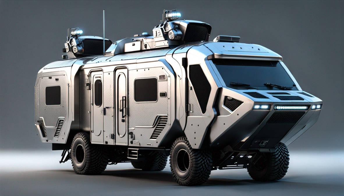 Cyberpunk Monster Armored RV by Roadkill205 on DeviantArt