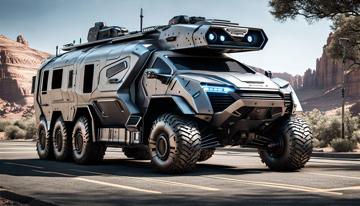 Cyberpunk Monster Armored RV by Roadkill205 on DeviantArt