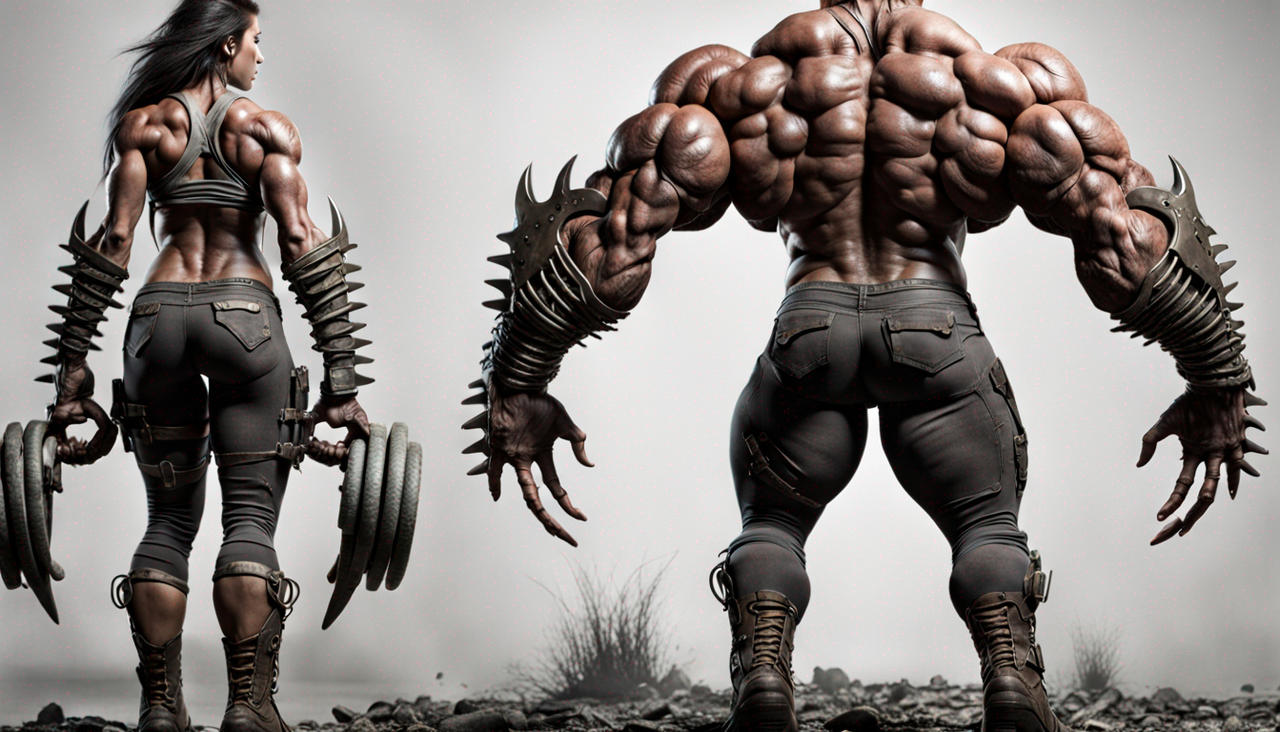 Muscle System Monster Steroid Post Apocalyptic Massive Muscle Monster Gi by Roadkill205 on ...