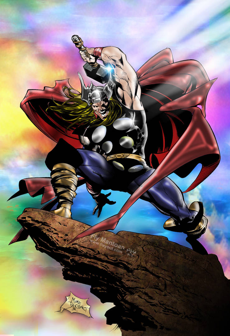 Marvel Thor Deviantart Thor by henflay on DeviantArt